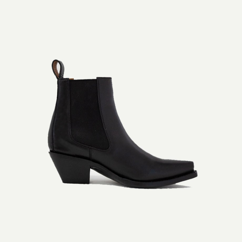 The Sandra Boot in Matte Black | M-O-NINE
